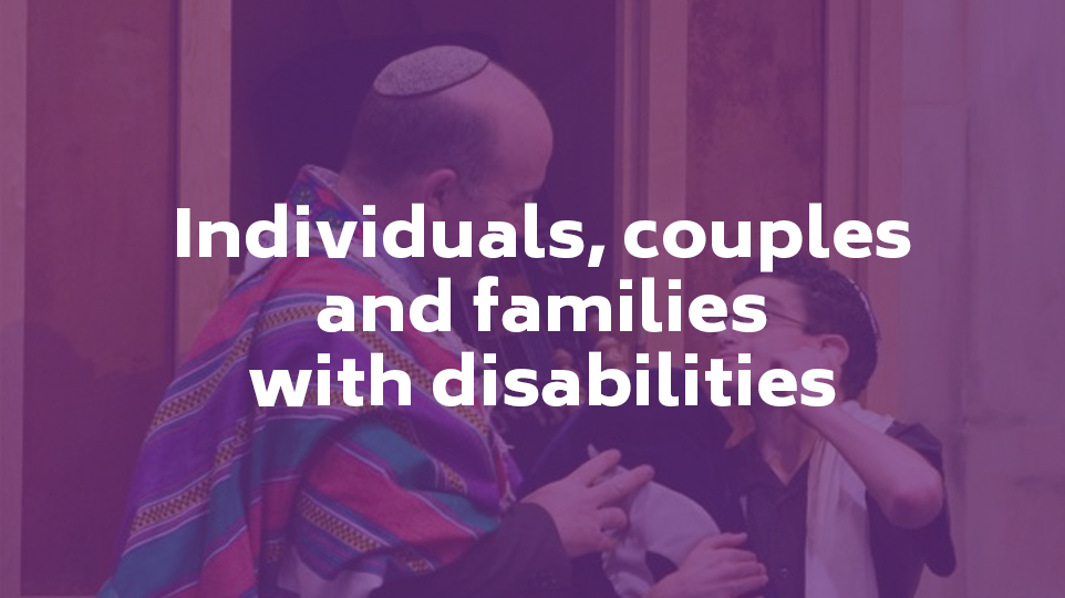 individuals, couples and families with disabilities
