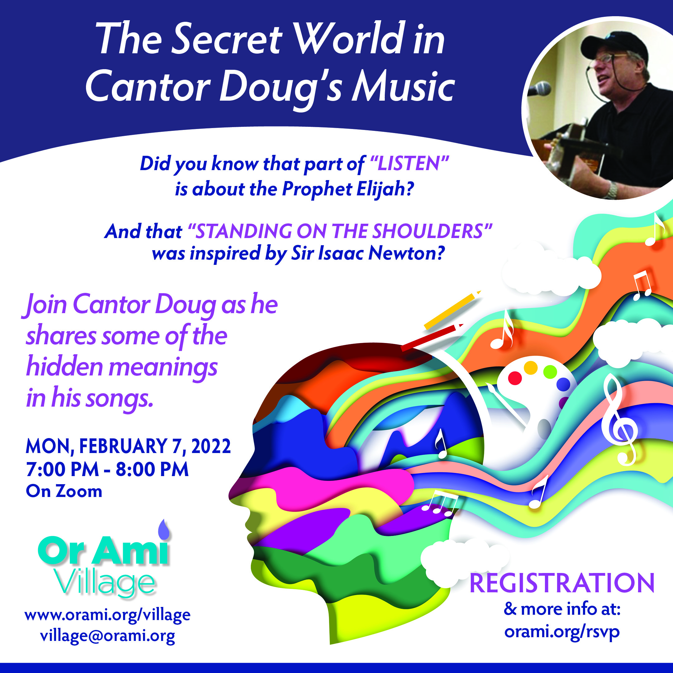 The Secret World in Cantor Doug's Music CLICK