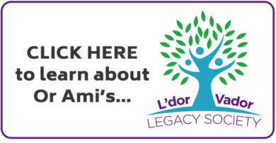or ami legacy society home page button