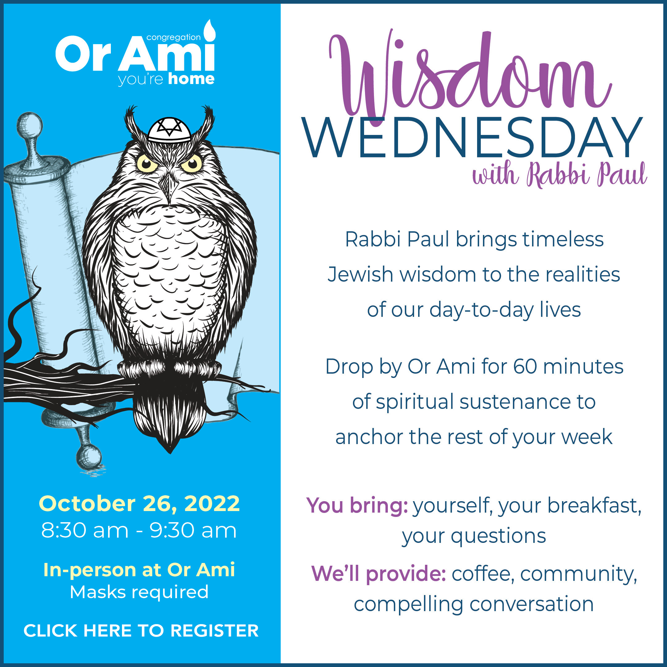 _Or Ami Wisdom Wednesday 10-26-22 with CLICK