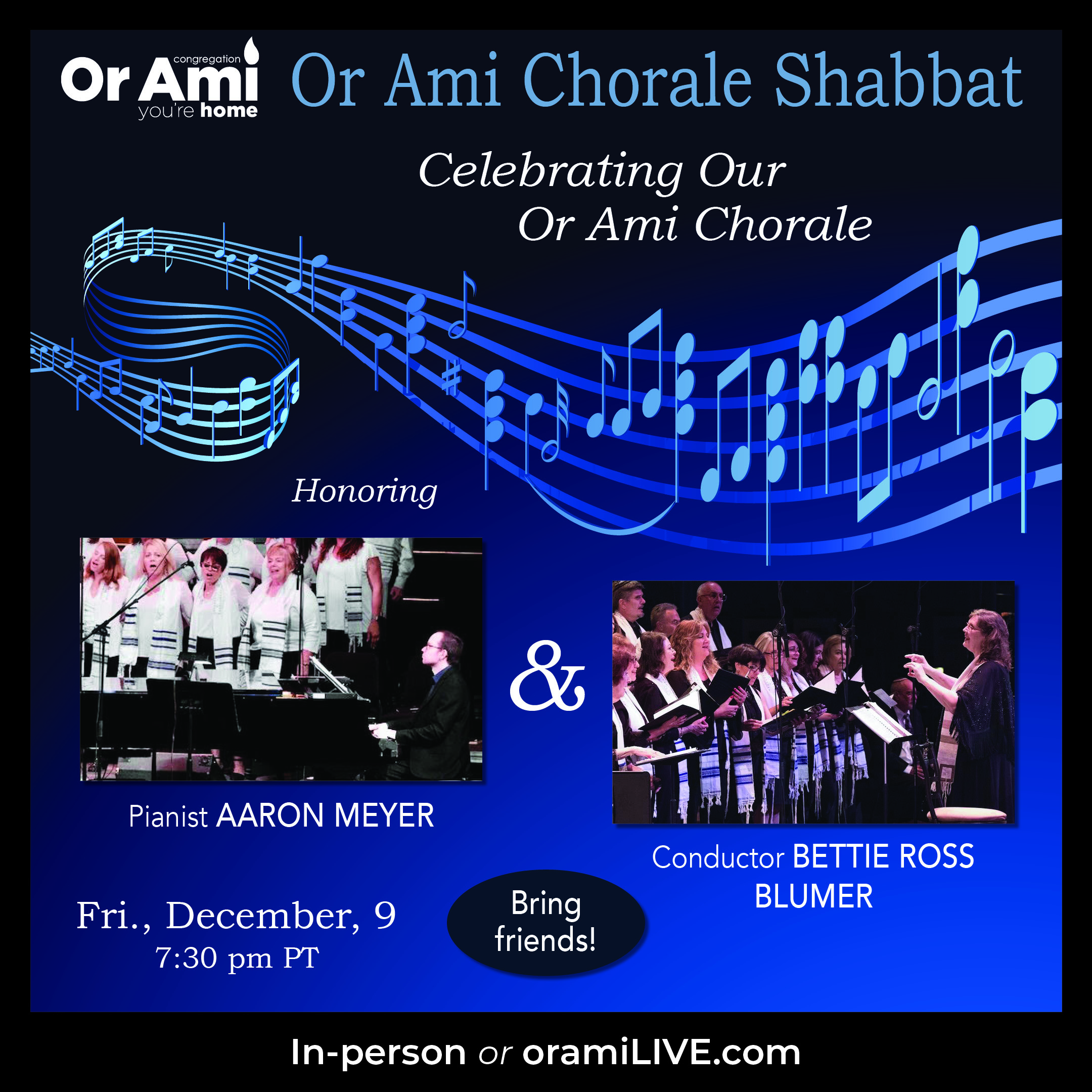 Or Ami Chorale Shabbat