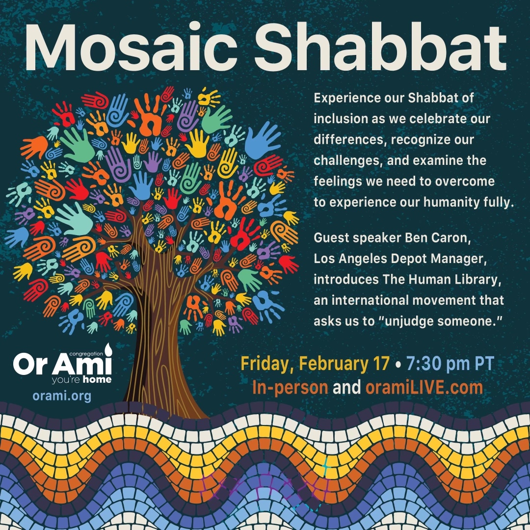 Or Ami Mosaic Shabbat