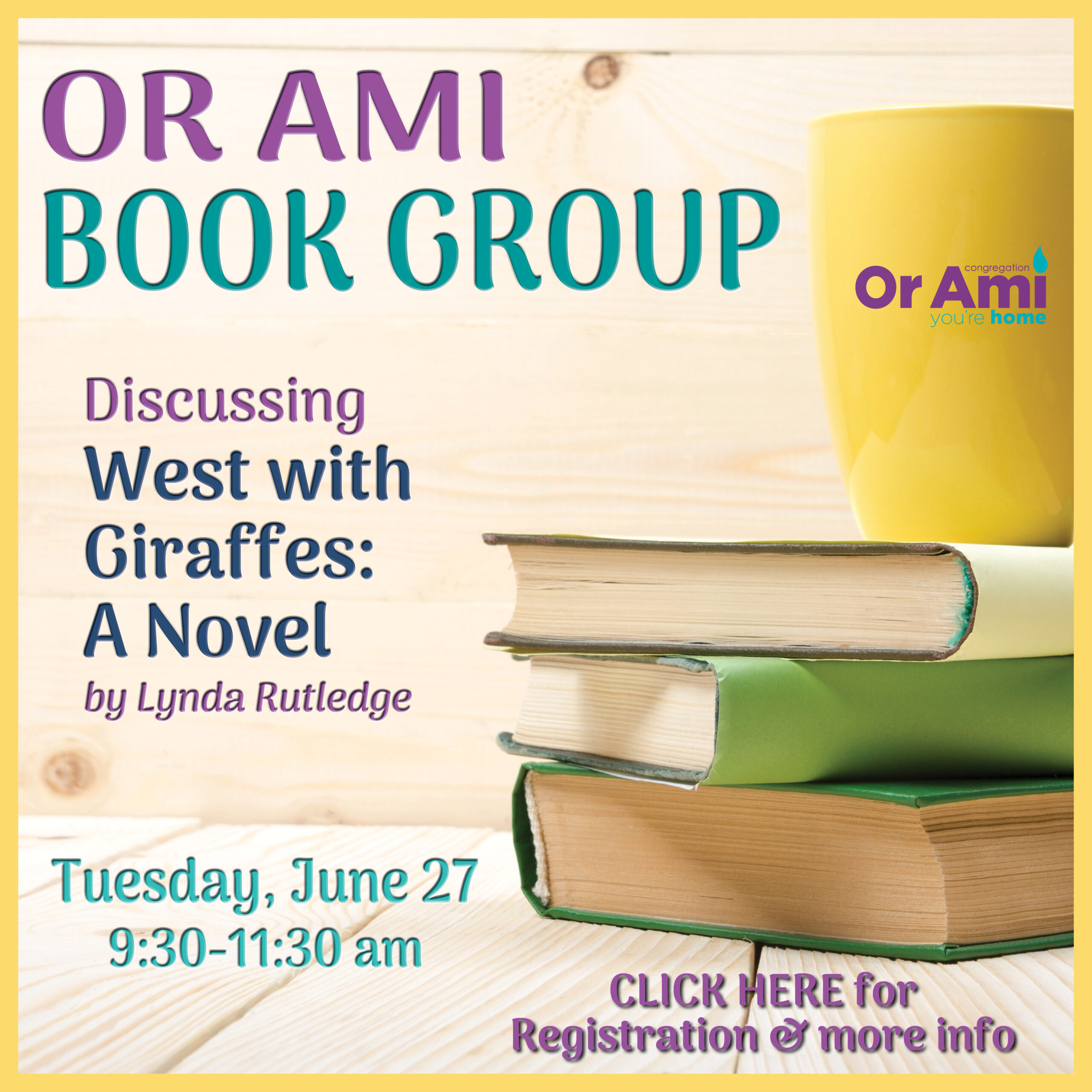 *Or Ami Book Group June 27 2023 CLICK