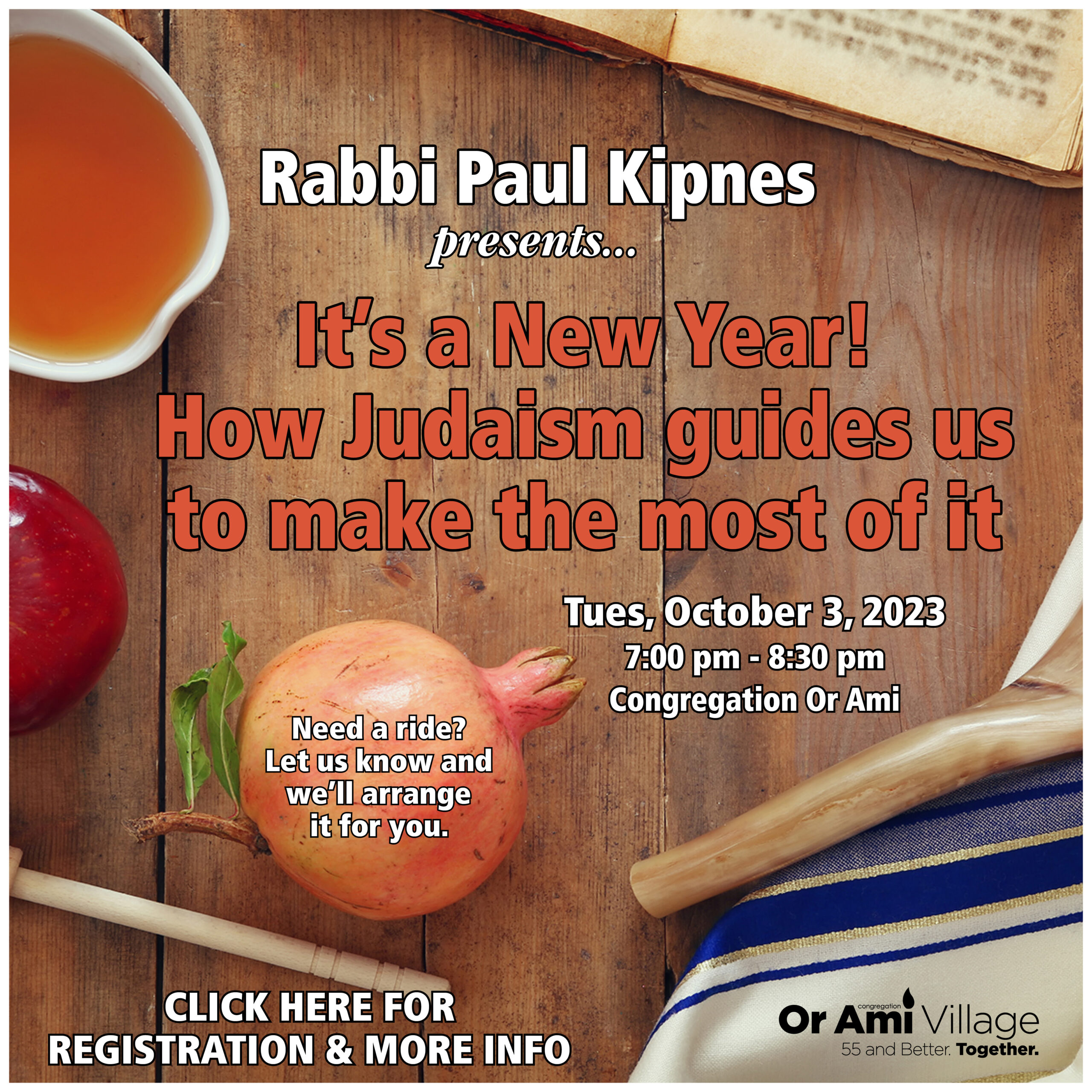 Or Ami Village Jewish New Year How Judaism Guides CLICK