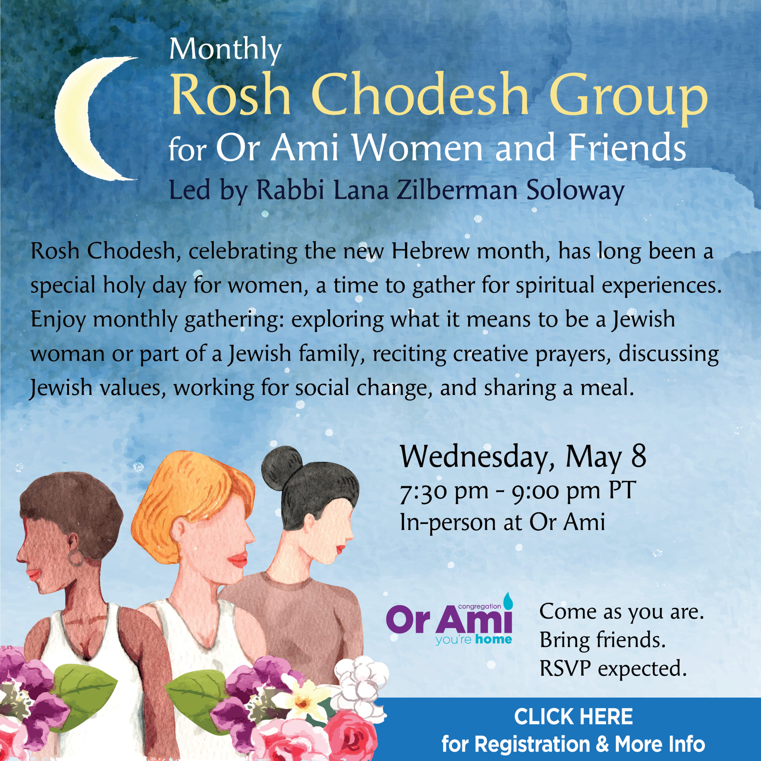*Or Ami Rosh Chodesh Group - May 8 CLICK