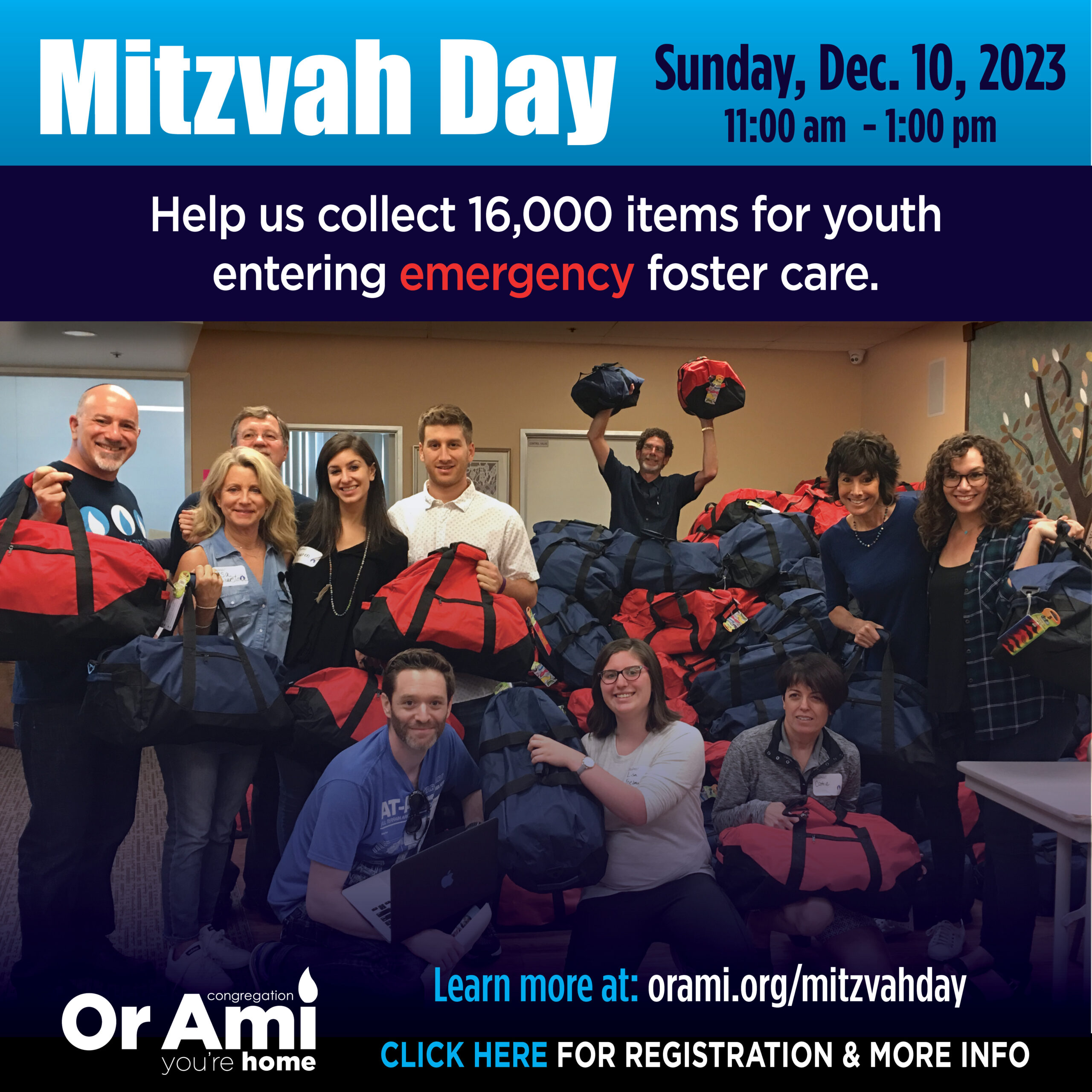 *Or Ami Mitzvah Day For Website CLICK
