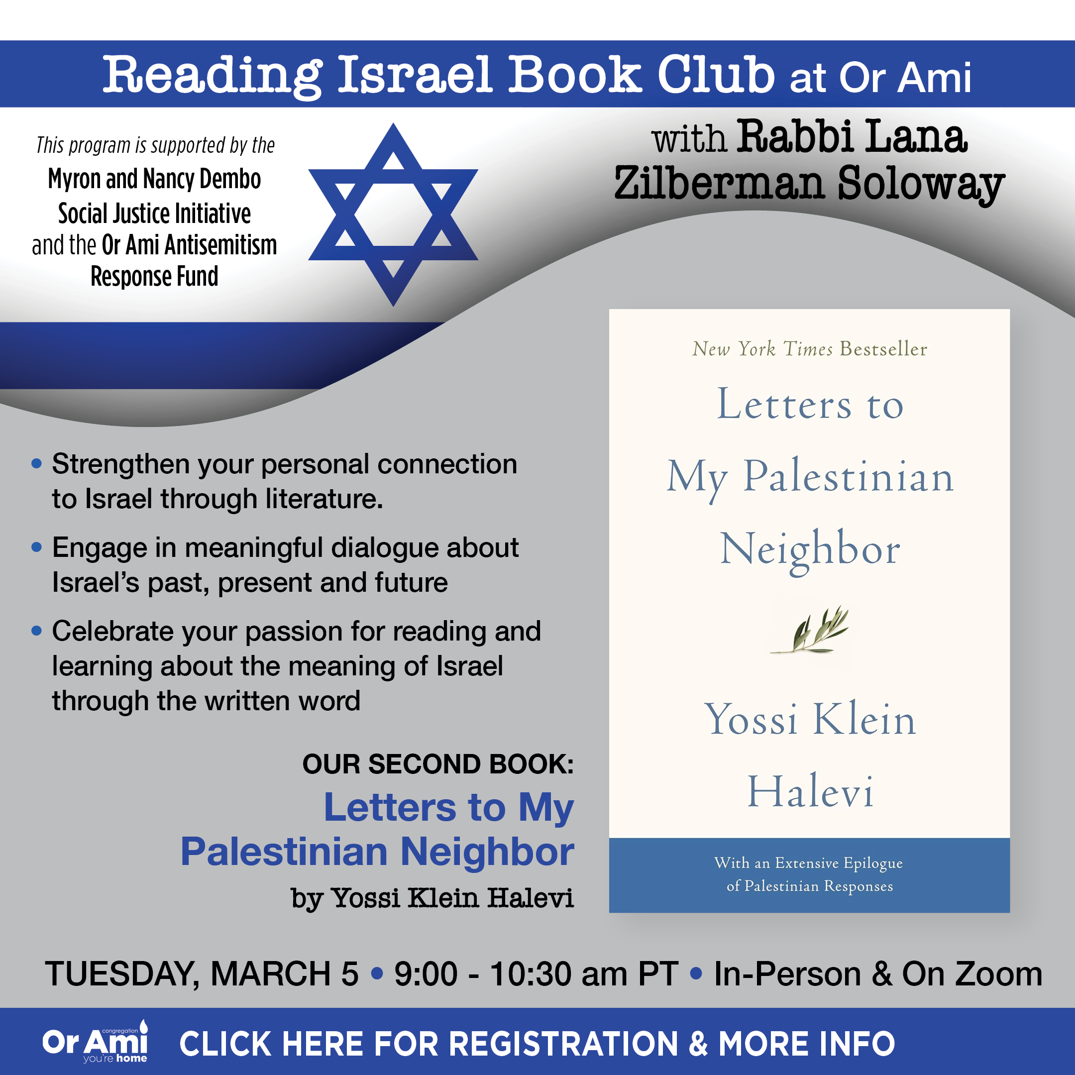 *Or Ami Reading Israel Book Club March 5 24 CLICK