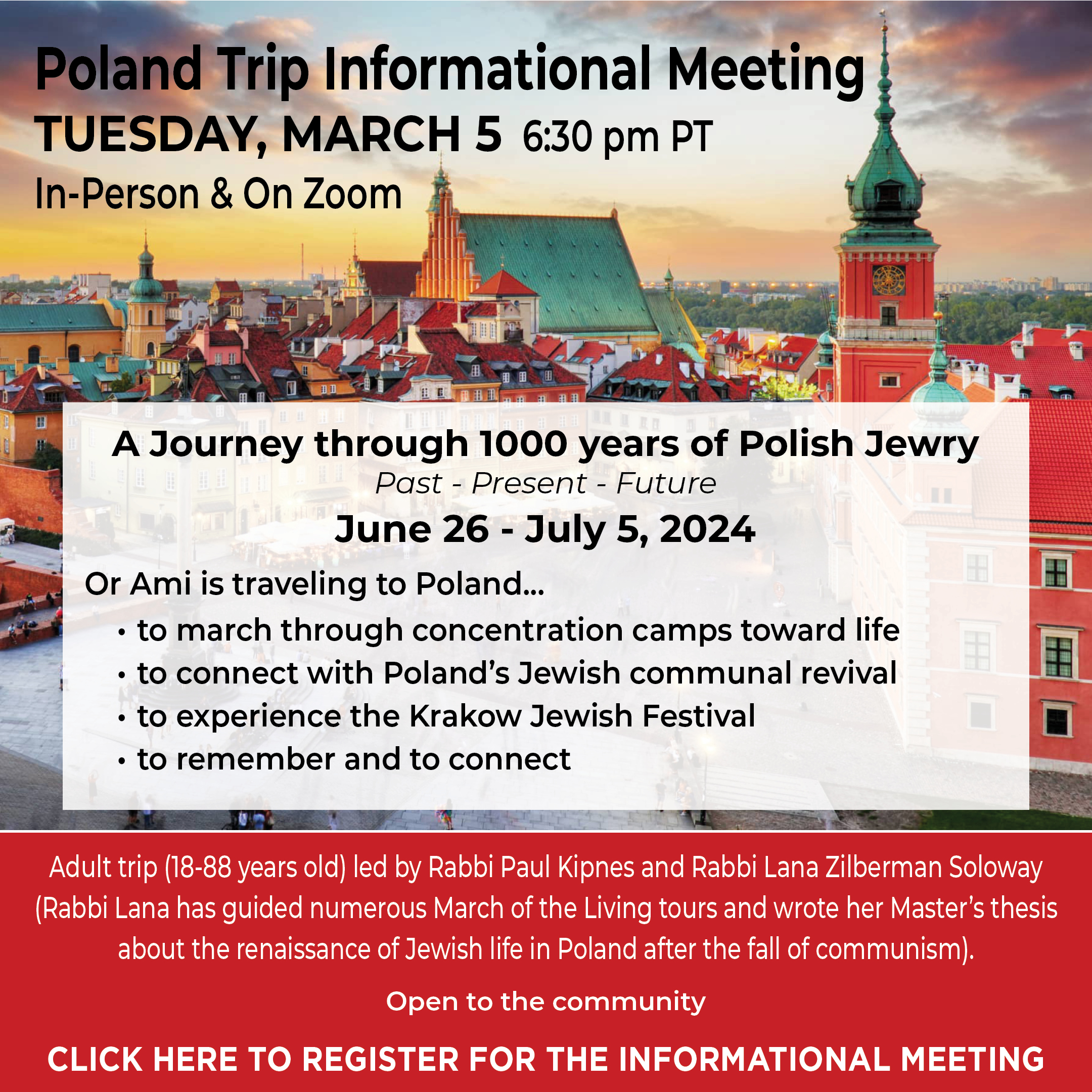 *Or Ami Poland Trip Info Meeting 2 CLICK