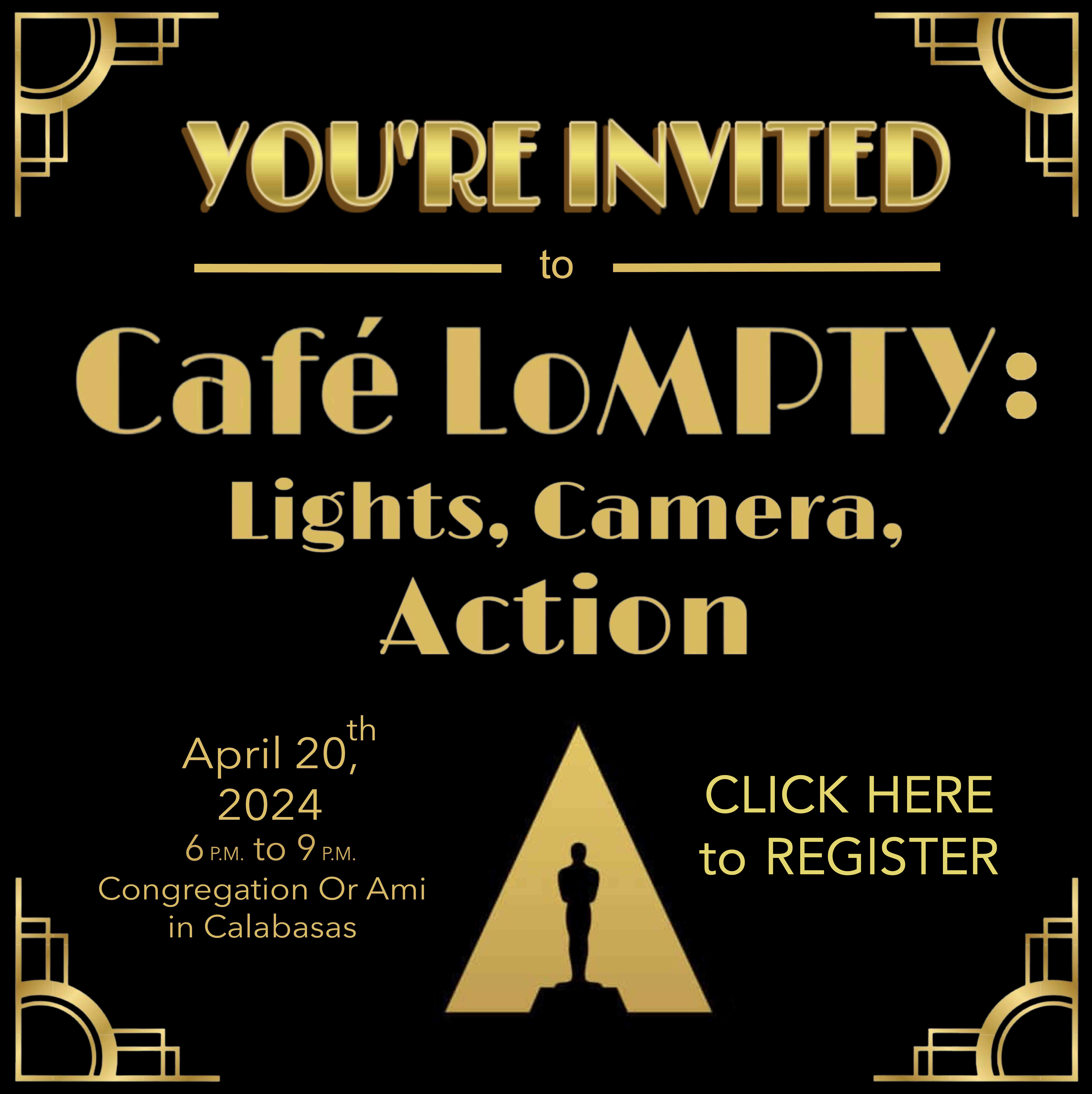 Cafe LoMPTY LIghts Camera Action for CLICK