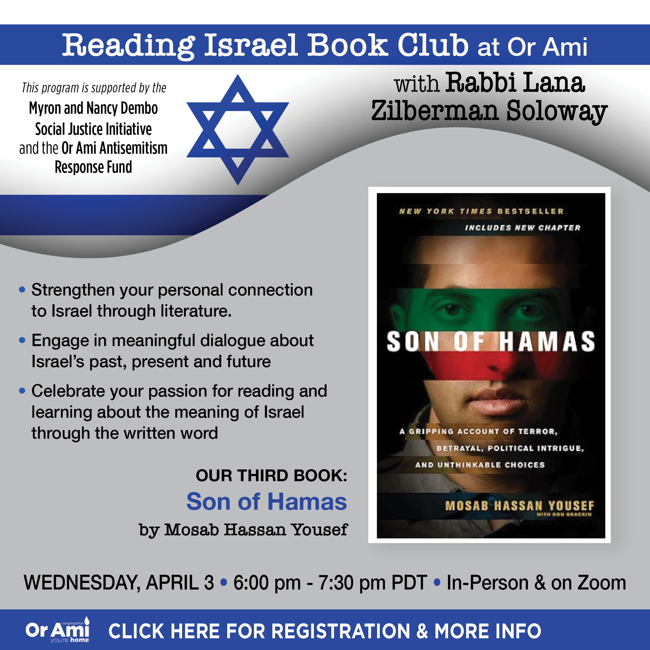 *Or Ami Reading Israel Book Club April 3 24 CLICK