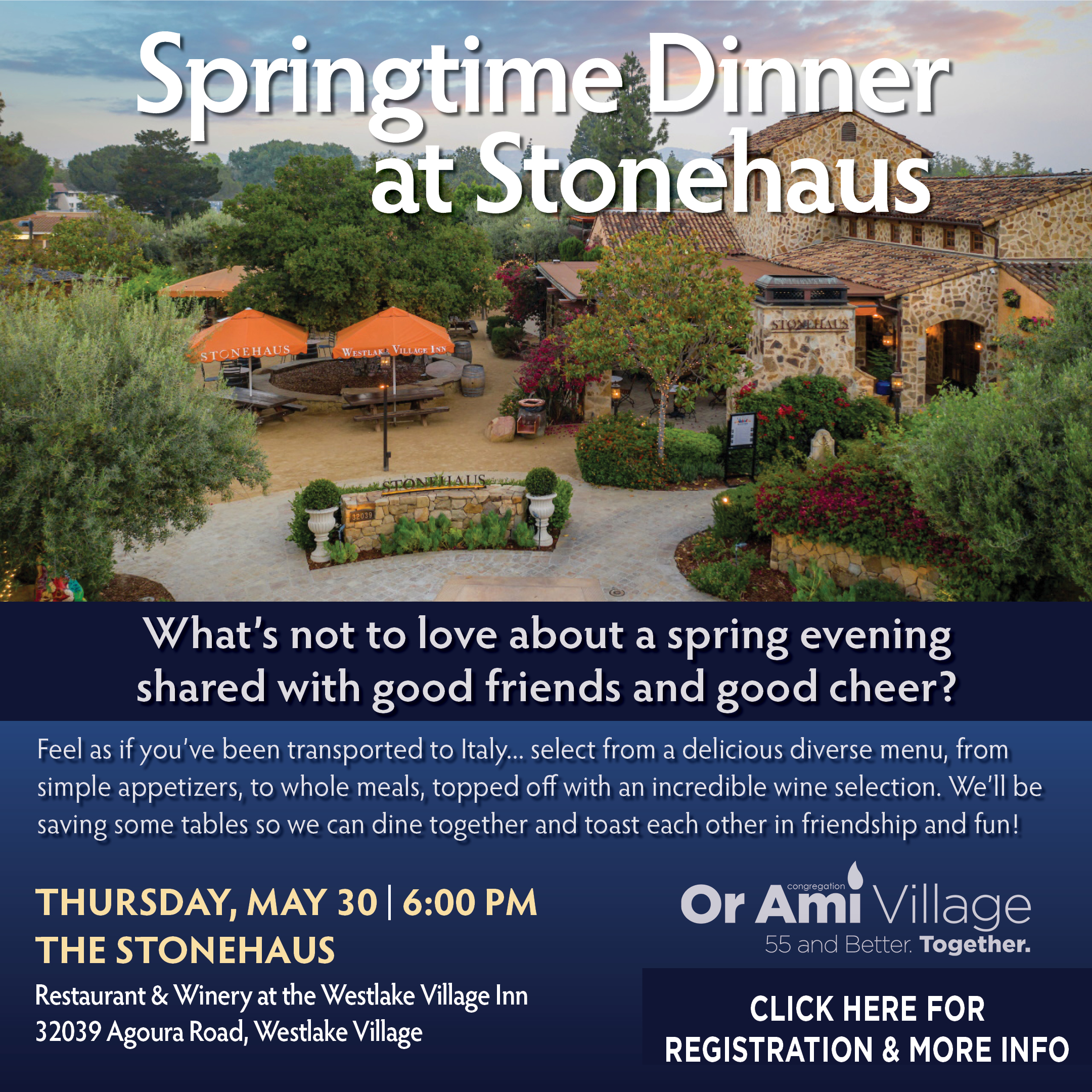 Or Ami Village - The Stonehaus in Springtime CLICK