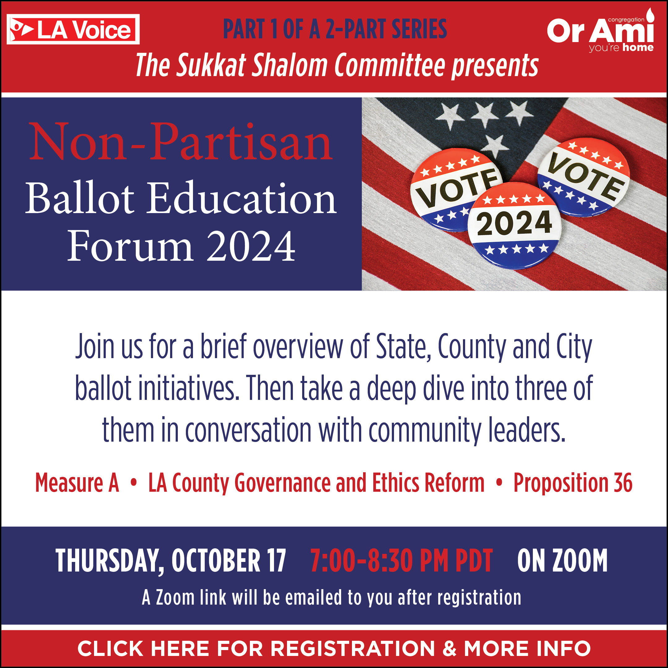 Non-Partisan Ballot Education Forum 2024 CLICK