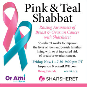 *Or Ami Pink and Teal Shabbat 2024