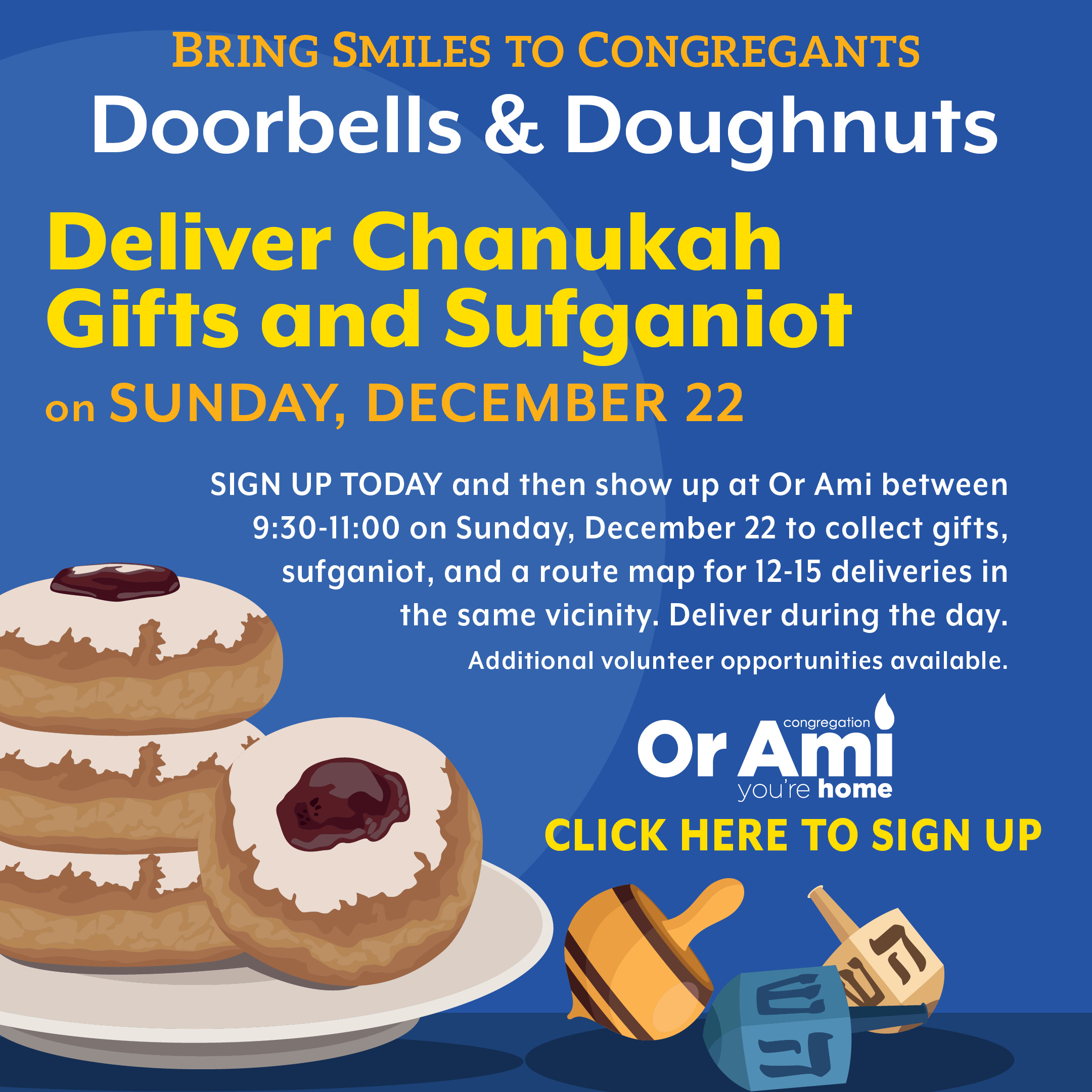 Or Ami Chanukah Gift Delivery CLICK