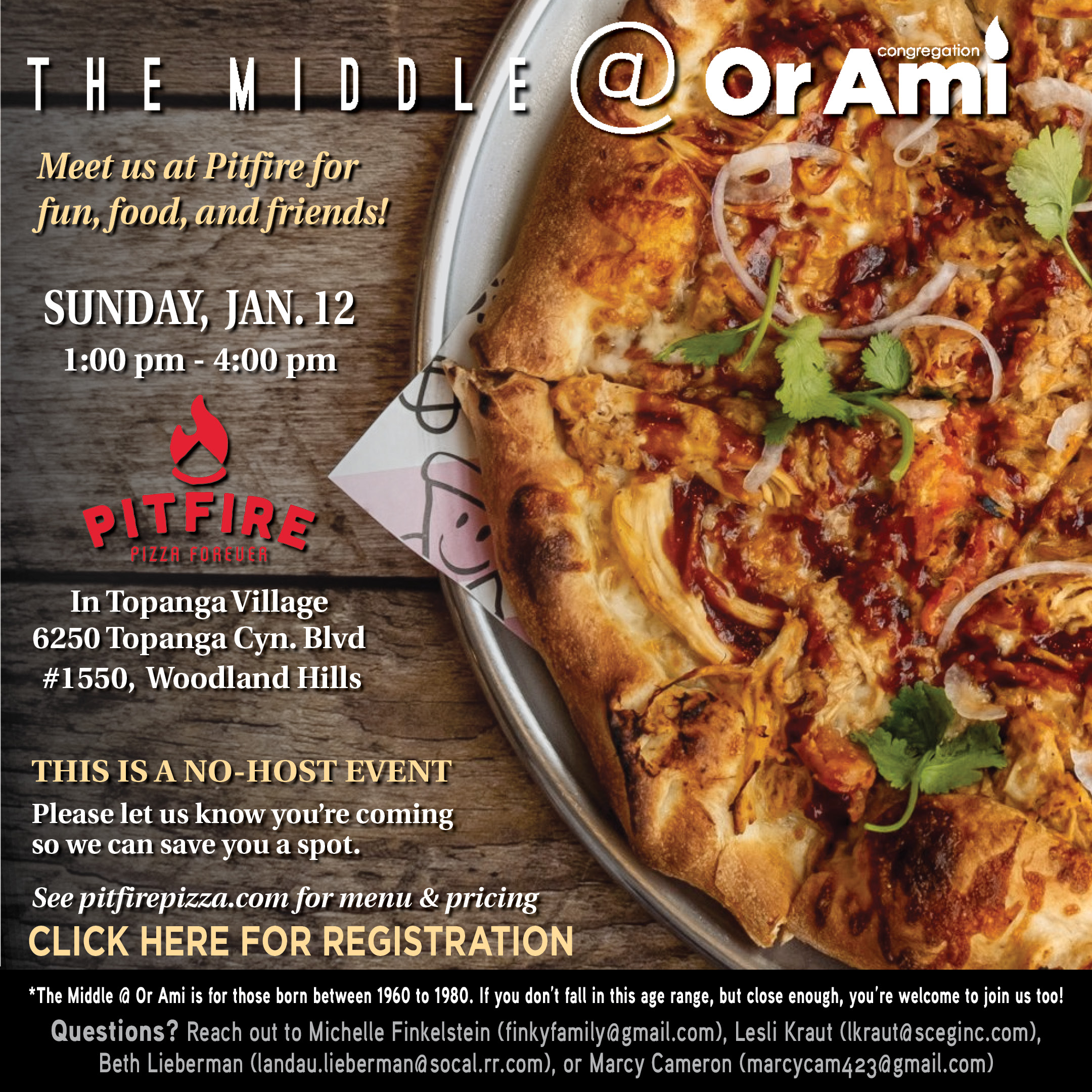 *Or Ami - The Middle Meet-Up at Pitfire Pizza CLICK