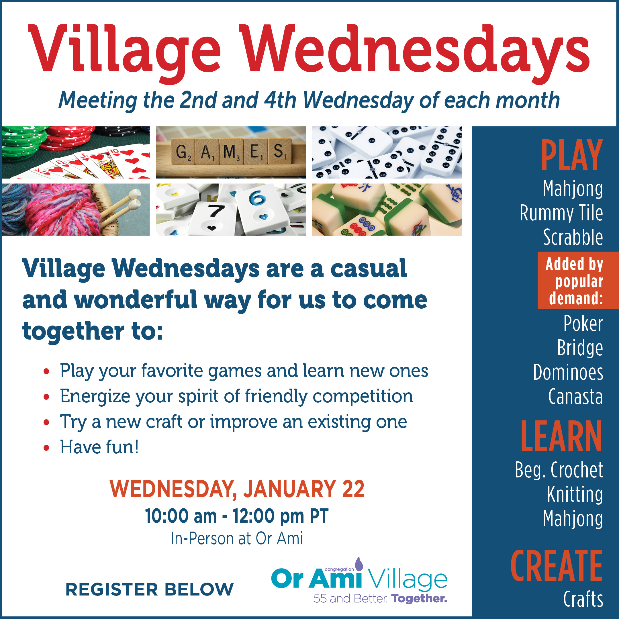 1 Or Ami - 2025 Village Wednesdays Jan 22 SC