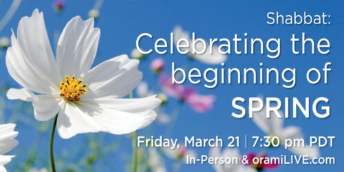 *Or Ami Celebrating The Beginning of Spring Shabbat