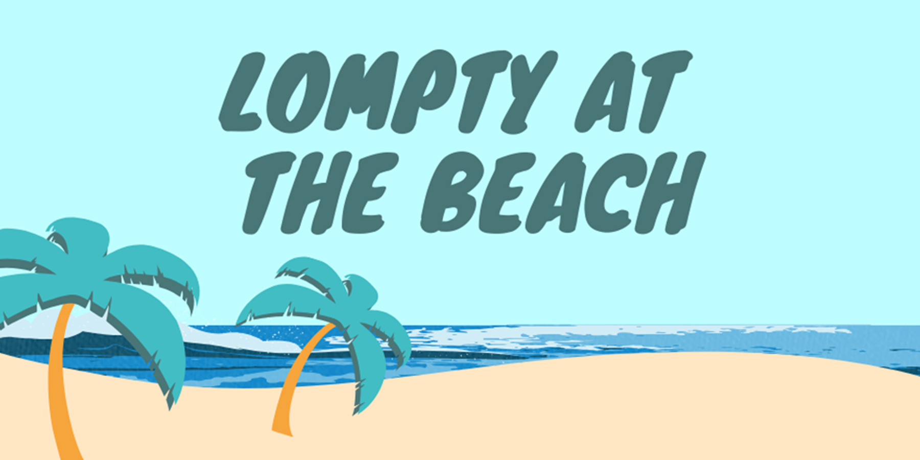 lompty beach wide