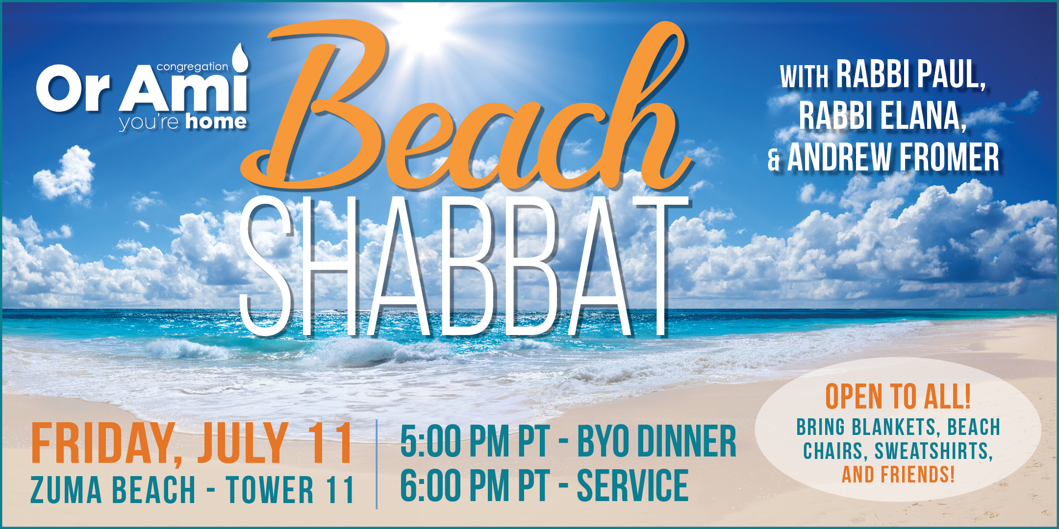 *Or Ami Beach Shabbat July 2025