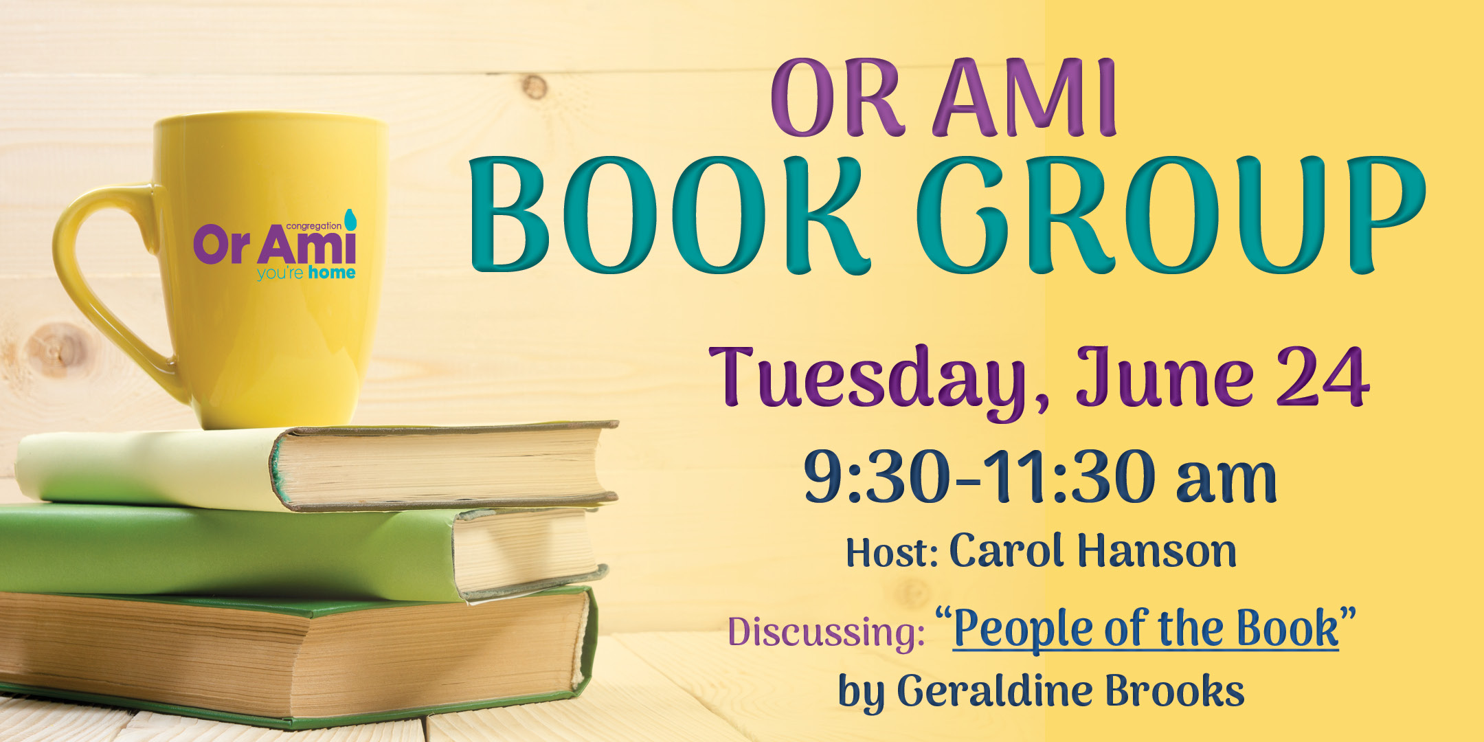 *Or Ami Book Group june