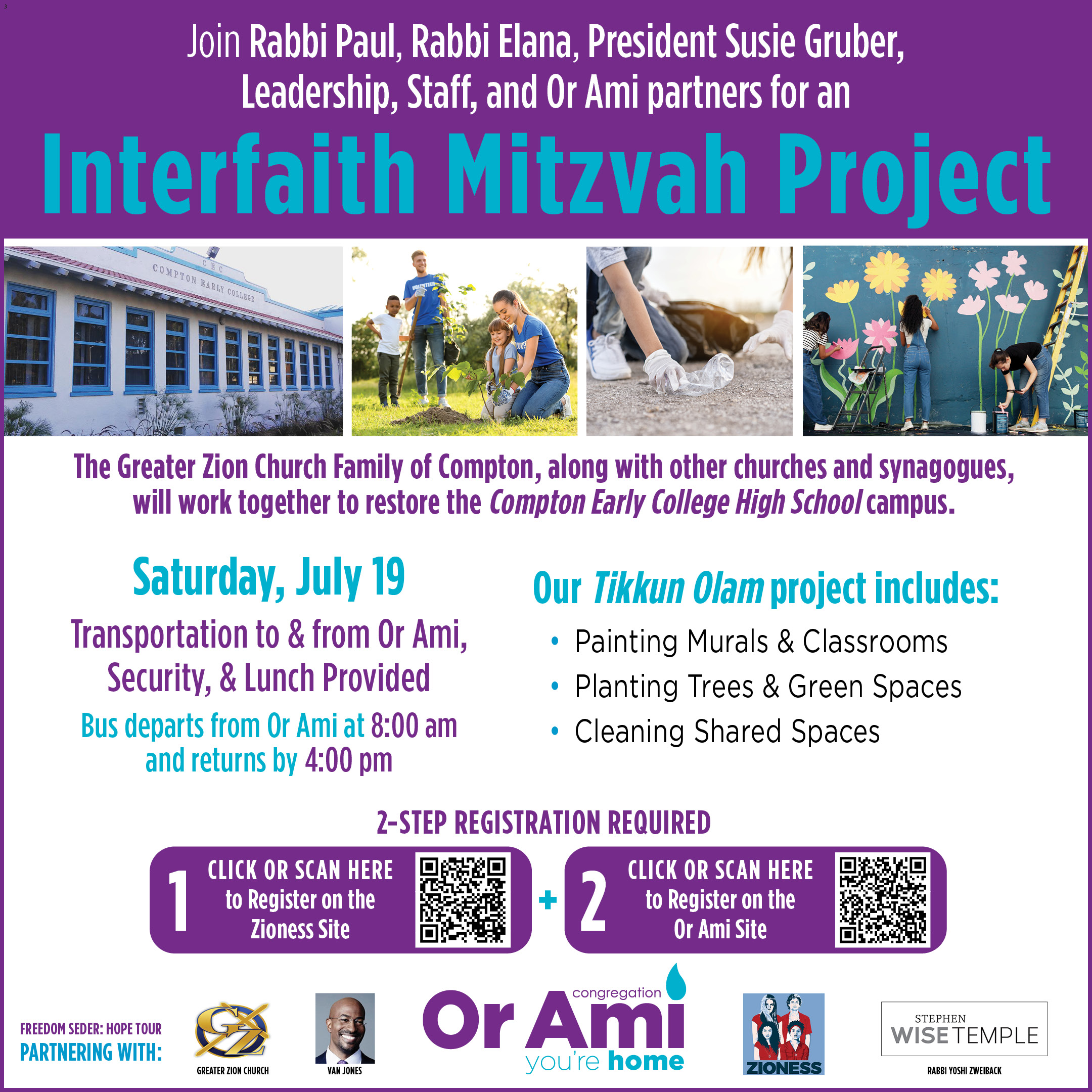 *Or Ami Compton Mitzvah Project