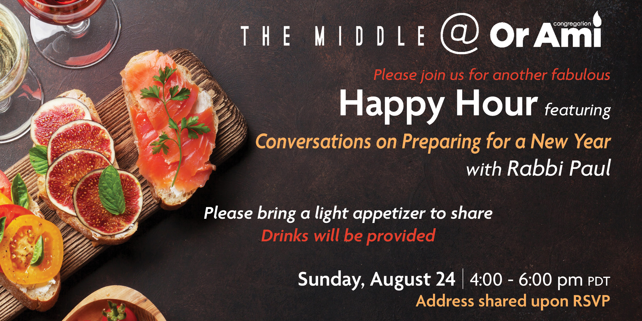 *Or Ami The Middle - Happy Hour with Rabbi Paul