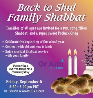 *1 Or Ami Family Shabbat Back to Shul 2025