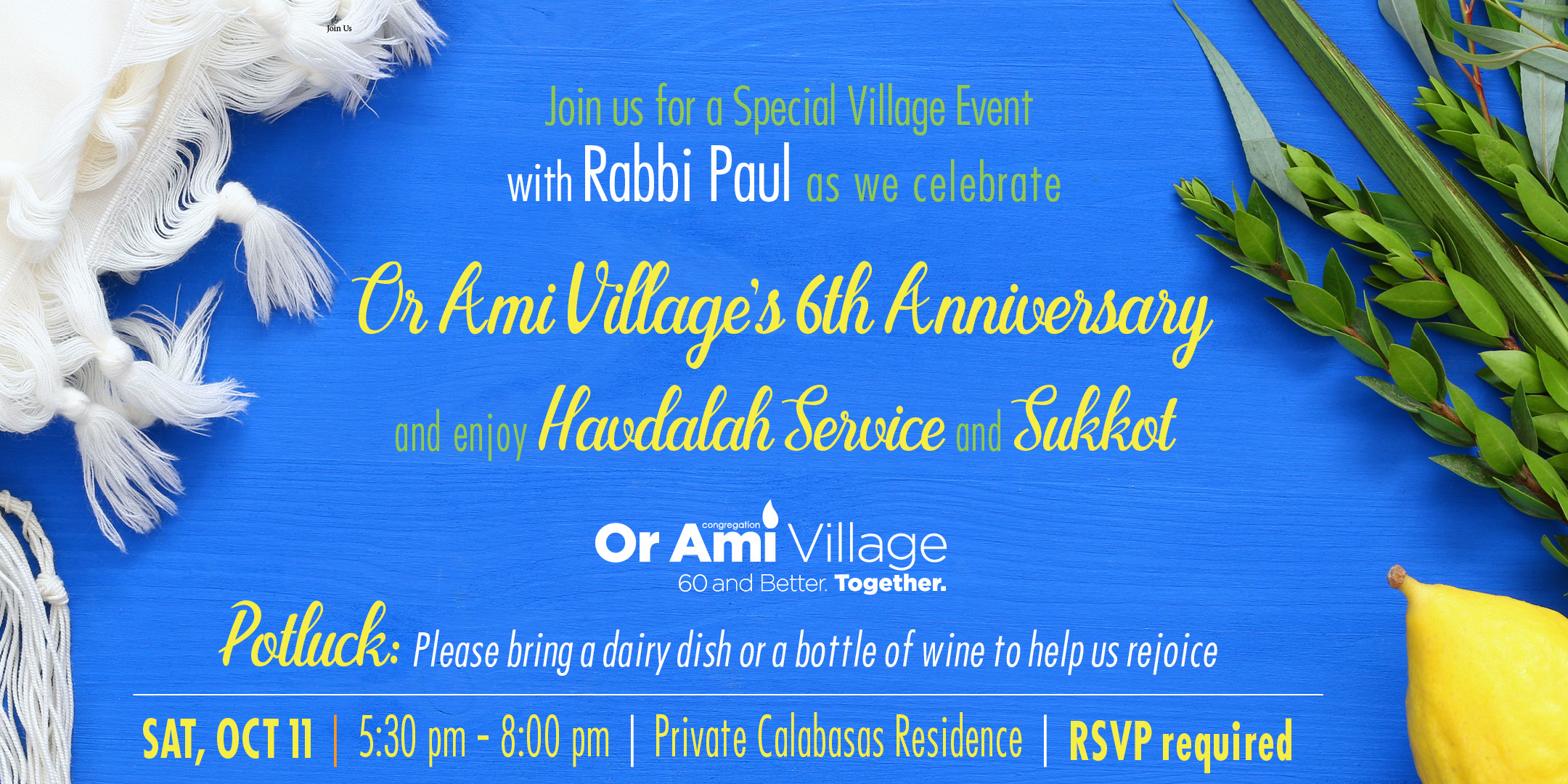 *5 Or Ami Village - Havdalah Sukkot and Village 6th Anniversary2