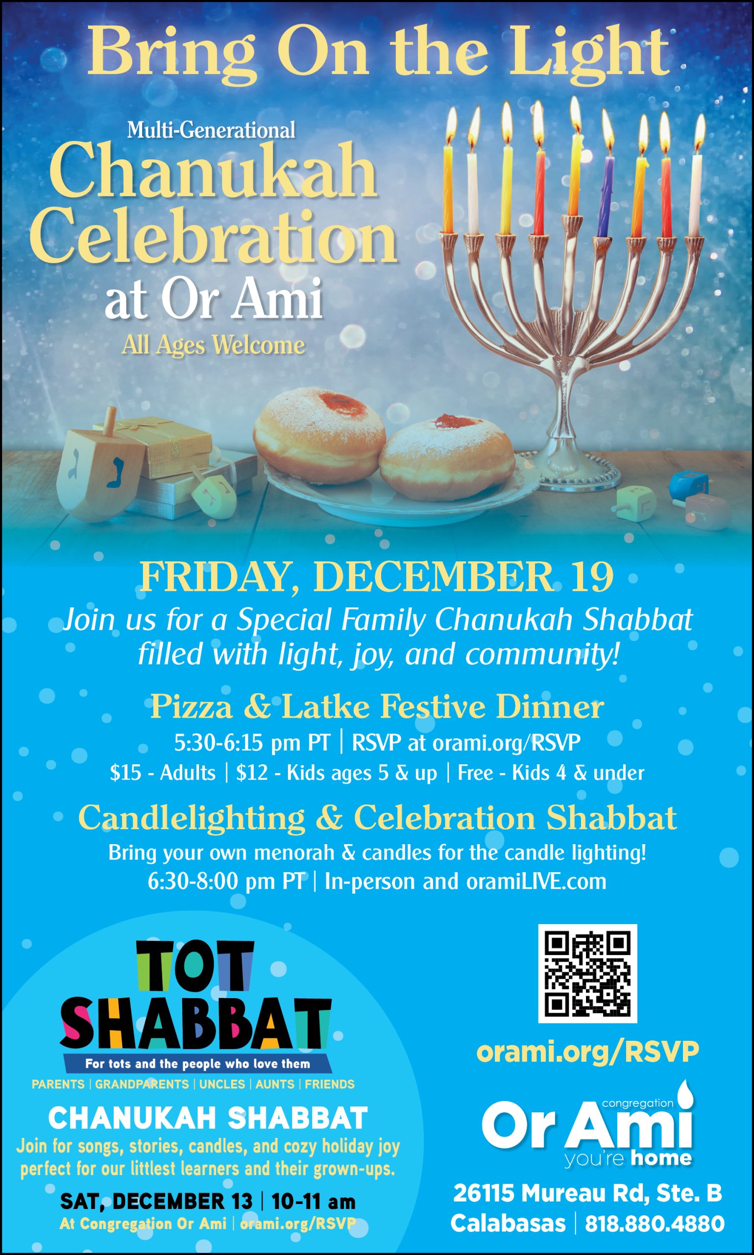 *Or Ami Chanukah Acorn Ad 2025